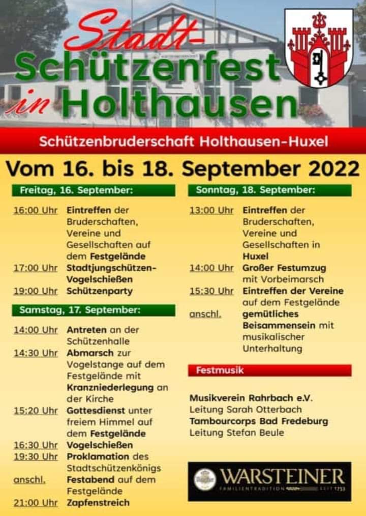 Stadtschützenfest in Holthausen